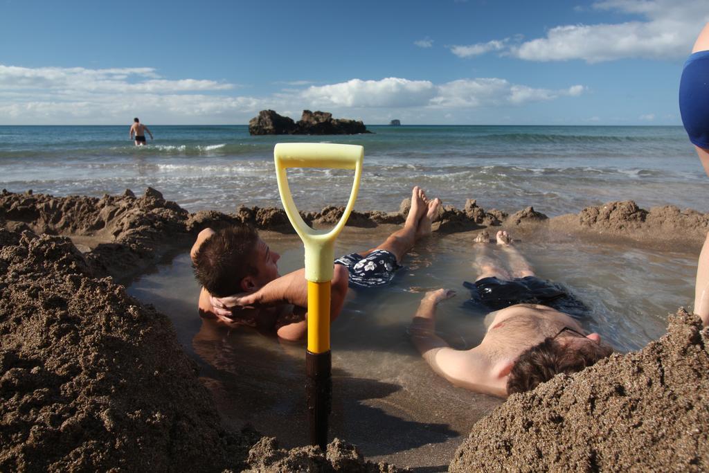 Hot Water Beach Surf Sound Cottage Hotwater Beach Esterno foto